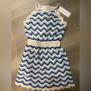 Janie and jack knit dress size 5 new with tags